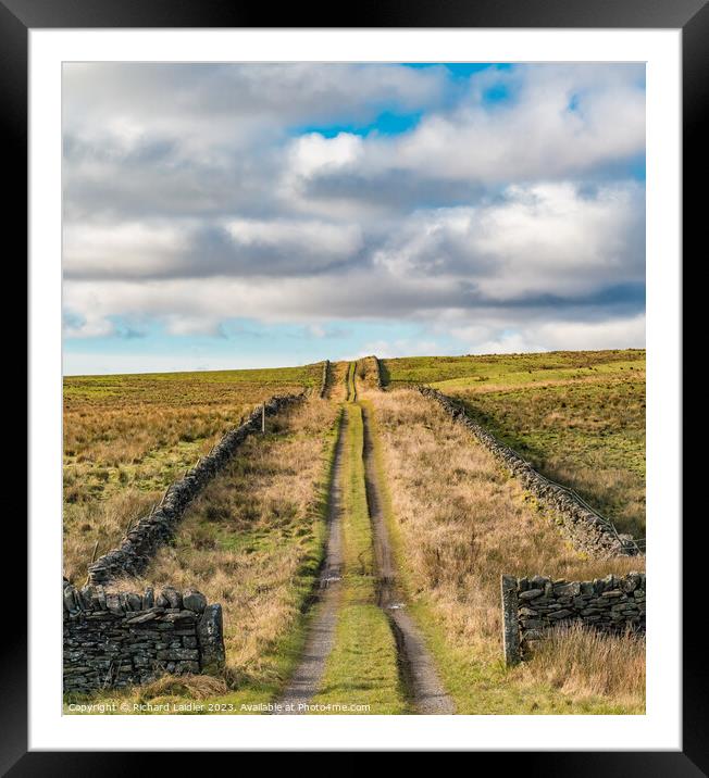 To Infinity and Beyond Framed Mounted Print by Richard Laidler