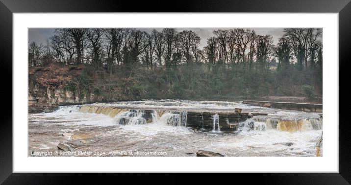 Richmond Falls Panorama Framed Mounted Print by Richard Laidler