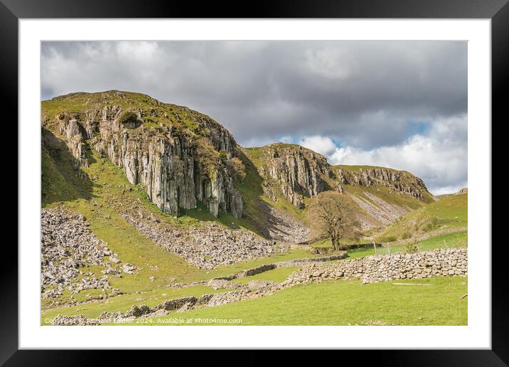 Holwick Scar, Teesdale Framed Mounted Print by Richard Laidler