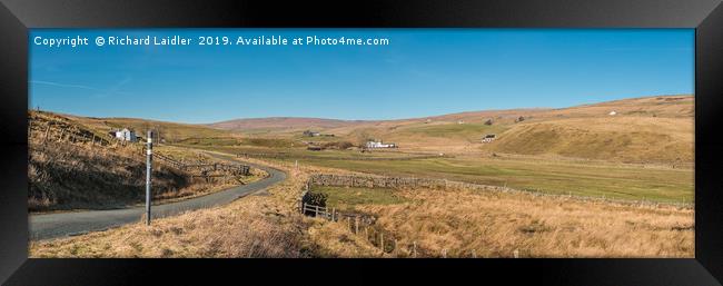 Harwood, Upper Teesdale Panorama (1) Framed Print by Richard Laidler