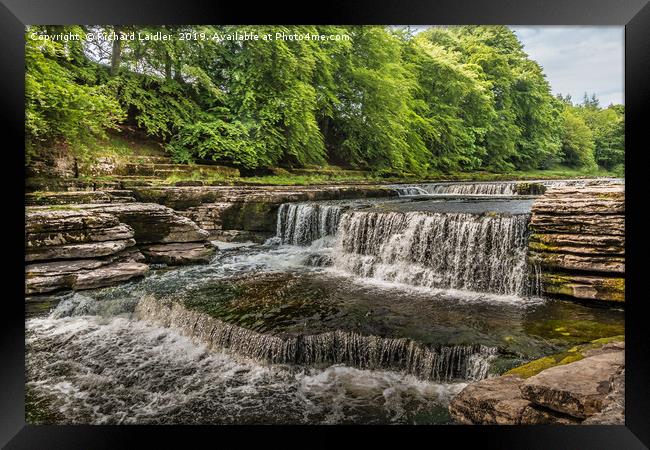 Aysgarth Lower Falls, Yorkshire Dales Framed Print by Richard Laidler