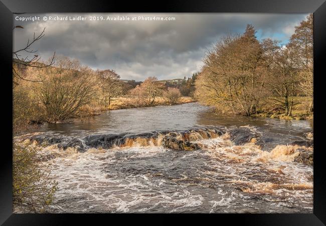 The River Tees near Forest in Teesdale, November Framed Print by Richard Laidler