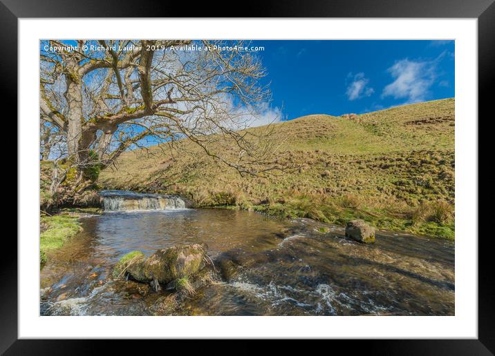 Ettersgill Beck, Teesdale Framed Mounted Print by Richard Laidler