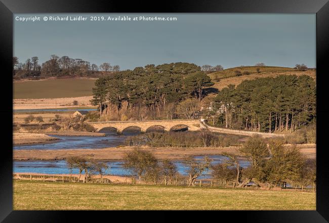 The Duchess Bridge, Alnmouth, Northumberland Framed Print by Richard Laidler