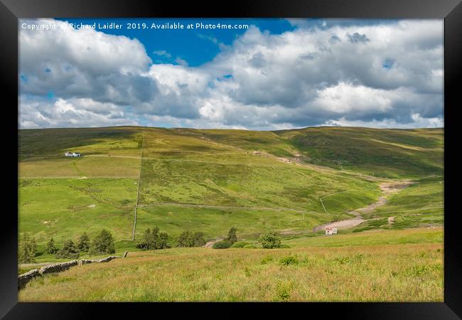  The Hudes Hope Valley, Teesdale (3) Framed Print by Richard Laidler
