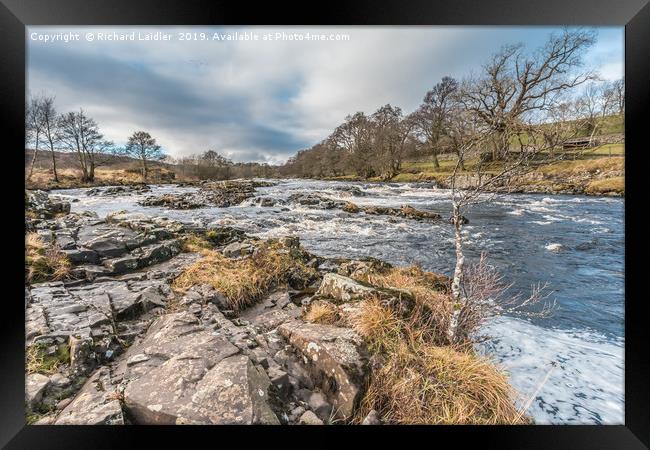 River Tees on the Winter Solstice 2019 (1) Framed Print by Richard Laidler