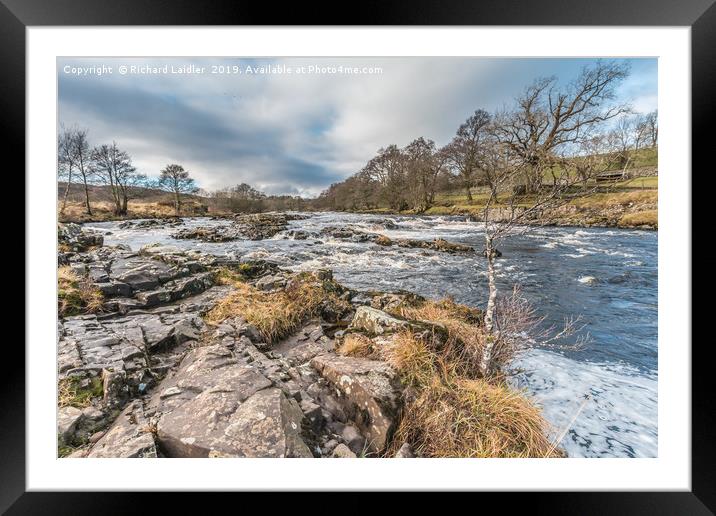 River Tees on the Winter Solstice 2019 (1) Framed Mounted Print by Richard Laidler