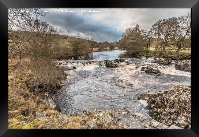 River Tees on the Winter Solstice 2019 (2) Framed Print by Richard Laidler