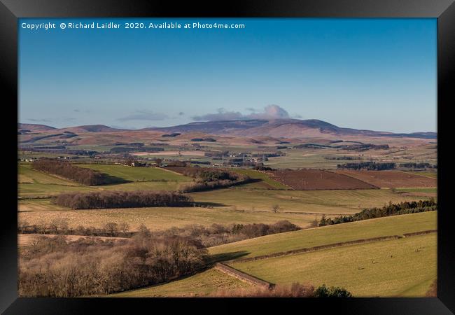 The Cheviot, Northumberland Framed Print by Richard Laidler