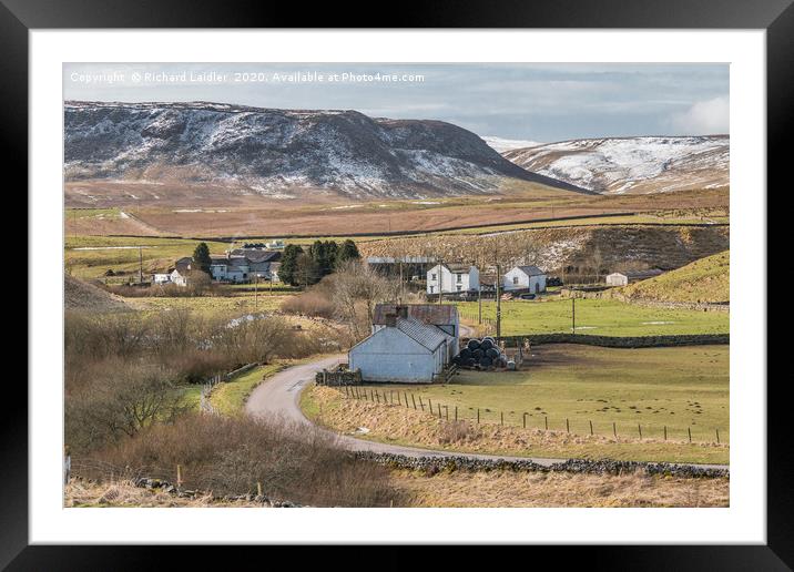 Langdon Beck, Teesdale Framed Mounted Print by Richard Laidler