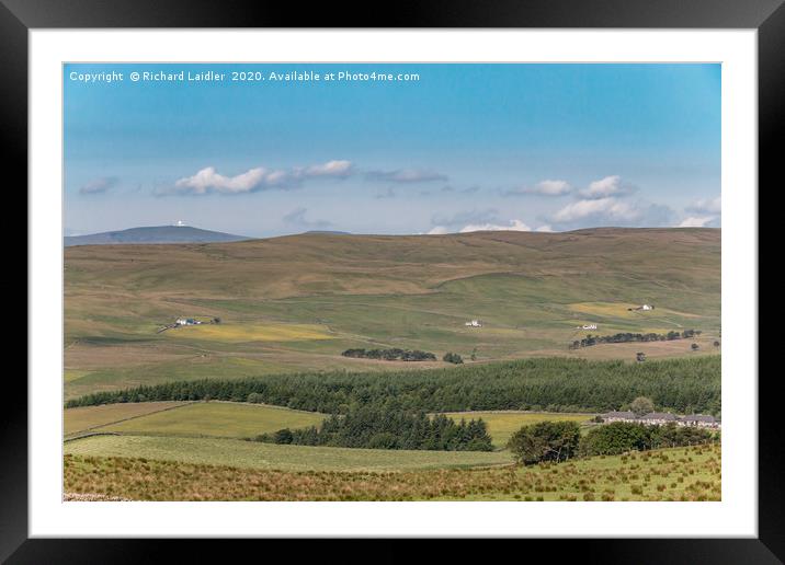 Upper Teesdale in Summer (4) Framed Mounted Print by Richard Laidler
