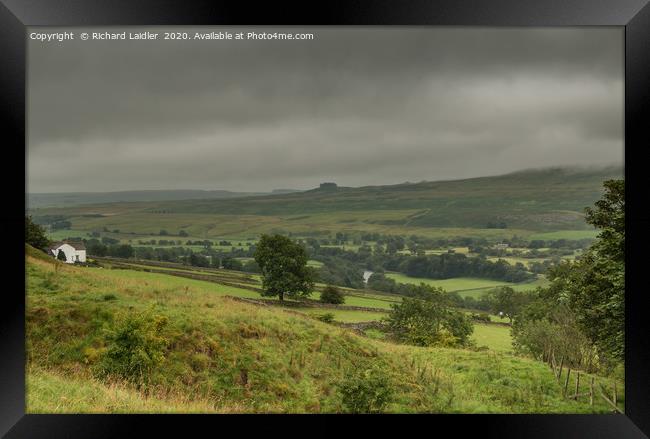 Towards Kirkcarrion from Middle Side Framed Print by Richard Laidler