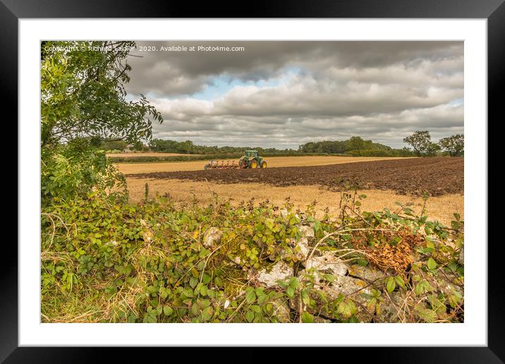 Autumn at Hutton Hall Framed Mounted Print by Richard Laidler