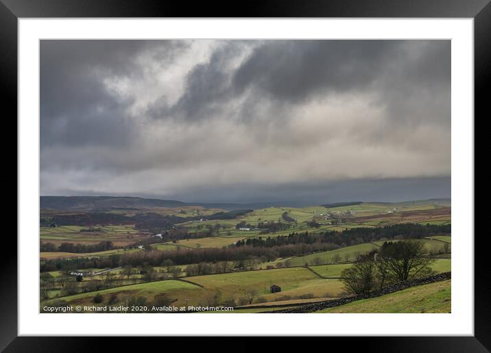 Bright and Damp Upper Teesdale 2 Framed Mounted Print by Richard Laidler