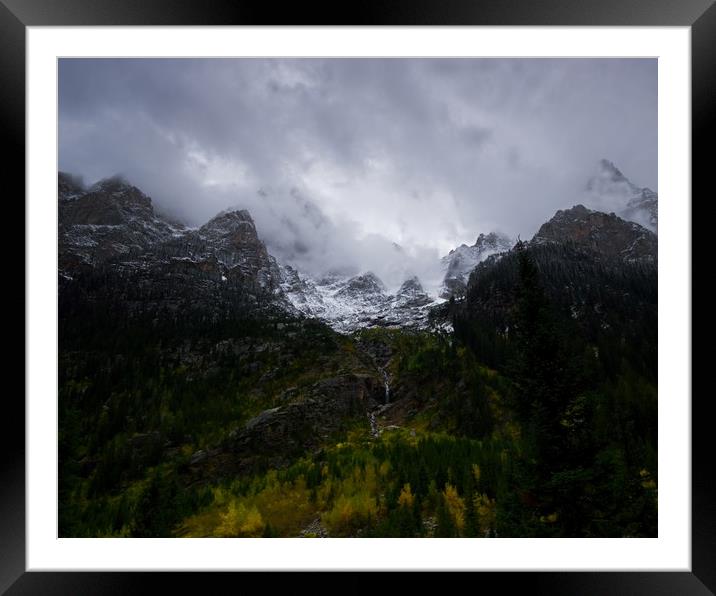 Grand Tetons, Cascade Canyon Framed Mounted Print by Jules Taylor