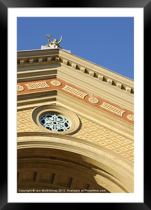 Alexandra Palace London Framed Mounted Print by Iain McGillivray