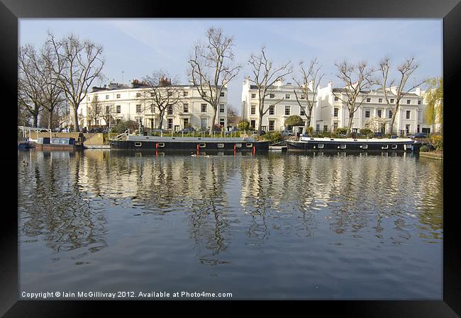 Little Venice Framed Print by Iain McGillivray