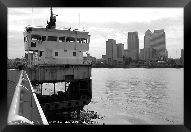 Hull Section Framed Print by Iain McGillivray