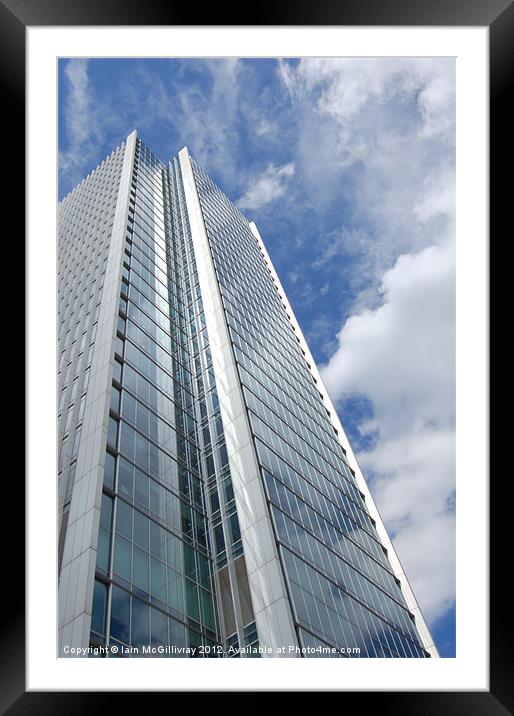 Modern Office Building Framed Mounted Print by Iain McGillivray