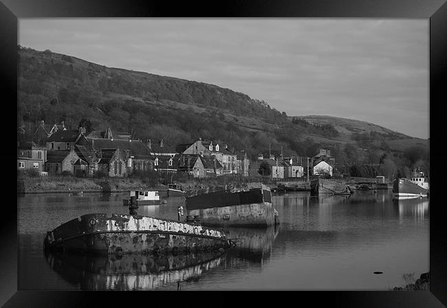 Bowling Harbour 13 Framed Print by Iain McGillivray