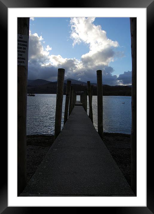 Derwentwater Framed Mounted Print by Iain McGillivray