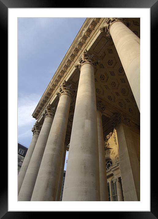 Royal Exchange Framed Mounted Print by Iain McGillivray