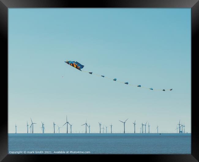 wind power Framed Print by mark Smith