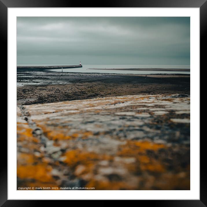 mouth of the tweed Framed Mounted Print by mark Smith