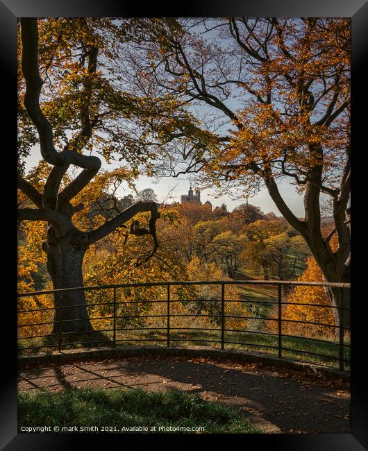 Autumn, Greenwich Park Framed Print by mark Smith