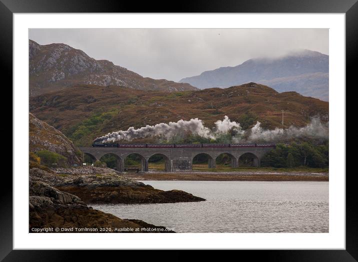 Scottish Steam  Framed Mounted Print by David Tomlinson