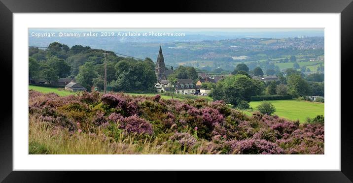 Serene Beauty of Marshes Framed Mounted Print by tammy mellor