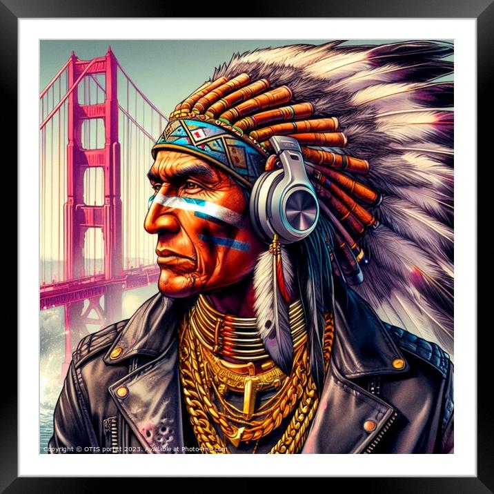 TAKING ALCATRAZ 17 Framed Mounted Print by OTIS PORRITT