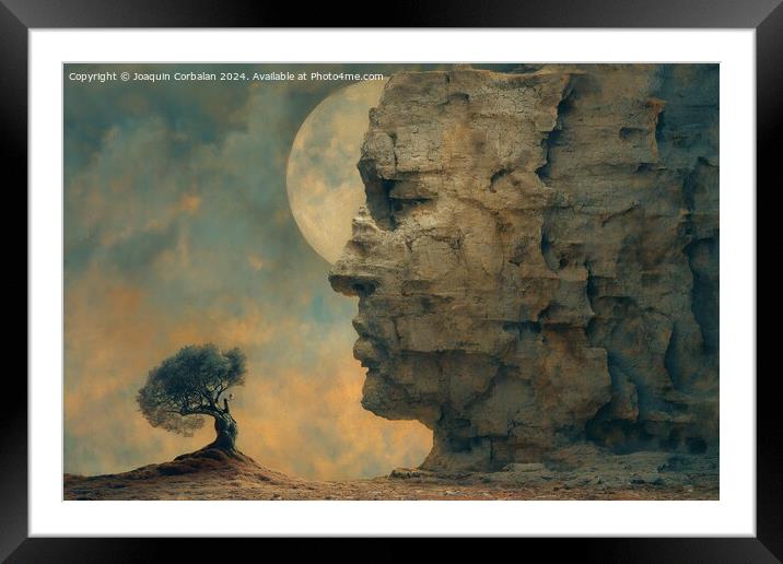 Beautiful artistic images for canvases, with the c Framed Mounted Print by Joaquin Corbalan