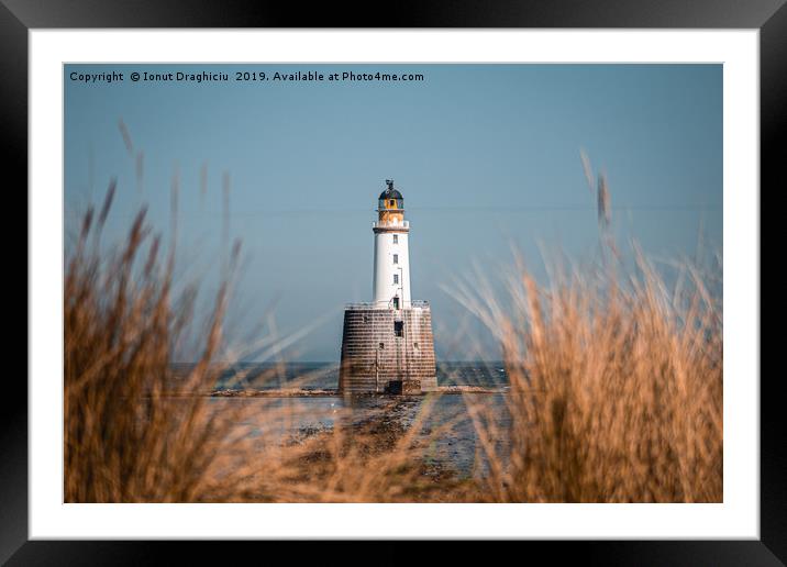 Rattray Head Lighthouse Framed Mounted Print by Ionut Draghiciu