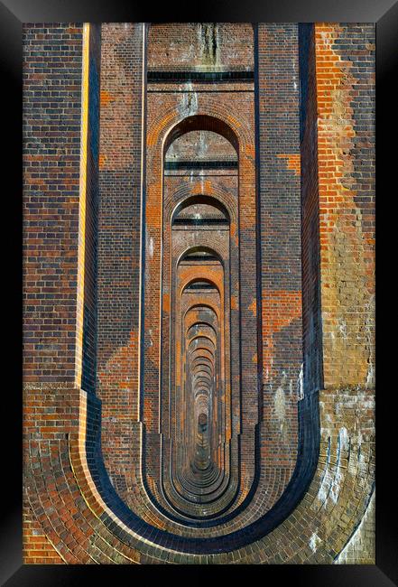 Underneath The Arches Framed Print by Nick Hunt
