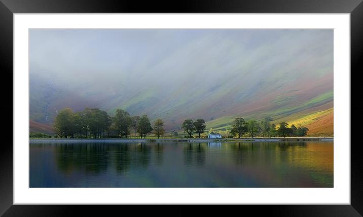 Buttermere Framed Mounted Print by Stephen Conway