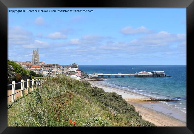 Cromer pier and seaview Framed Print by Heather McGow
