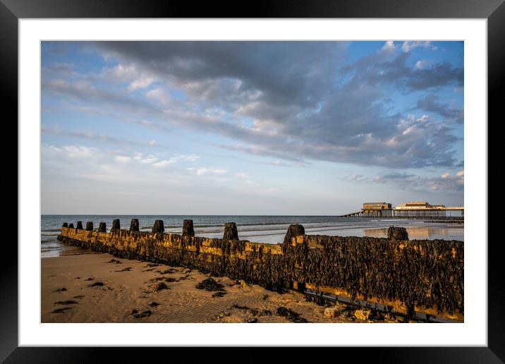 Cromer Pier Framed Mounted Print by Robbie Spencer