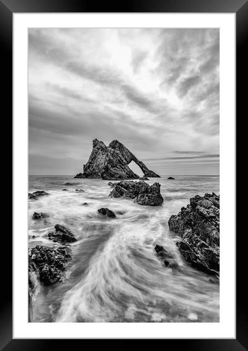 Bow Fiddle Rock Framed Mounted Print by Robbie Spencer