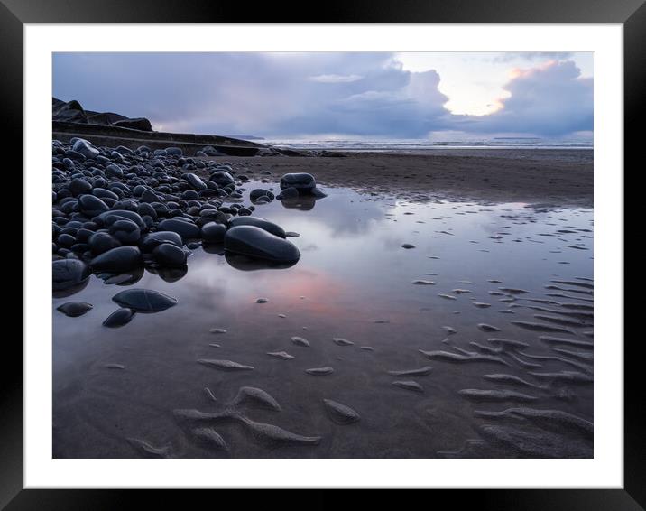 Westward Ho! slipway Framed Mounted Print by Tony Twyman