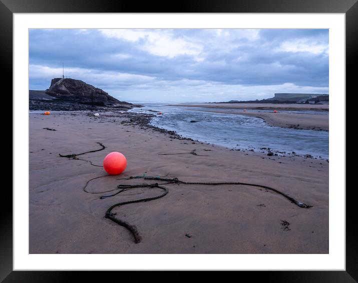 Bude harbour at low tide Framed Mounted Print by Tony Twyman