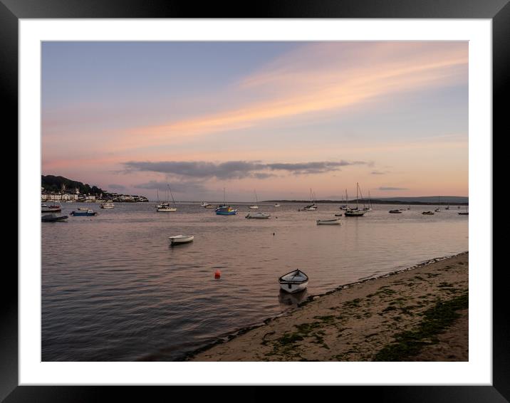 Instow sunrise Framed Mounted Print by Tony Twyman