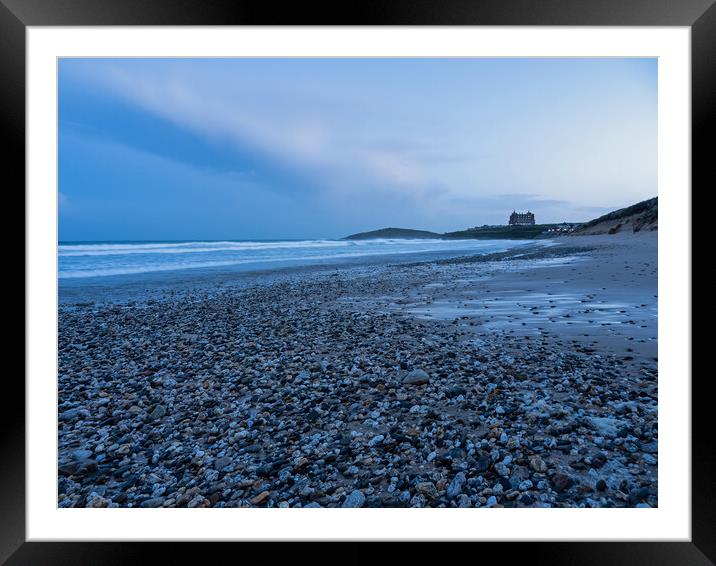 Dawn at Fistral Beach Framed Mounted Print by Tony Twyman