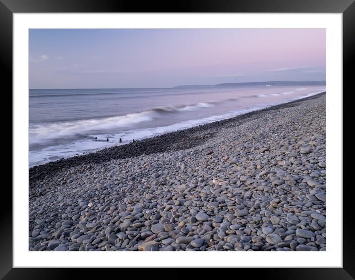 A Winter`s evening Framed Mounted Print by Tony Twyman