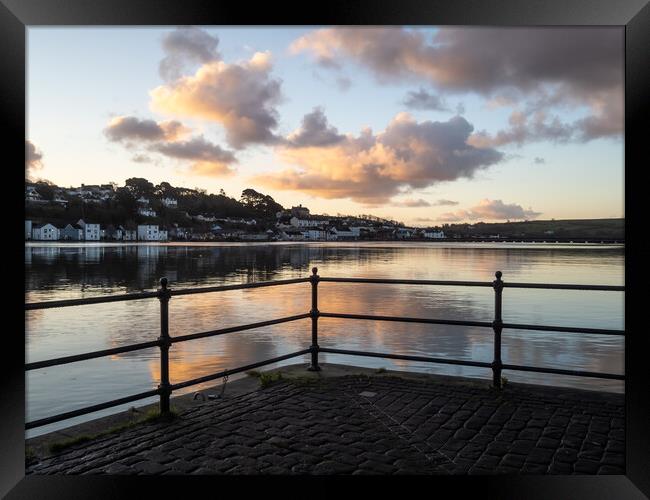 High tide at Bideford Framed Print by Tony Twyman