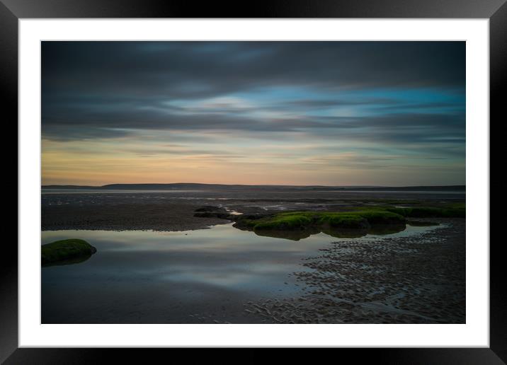 Moody sunset After the rain Framed Mounted Print by Tony Twyman