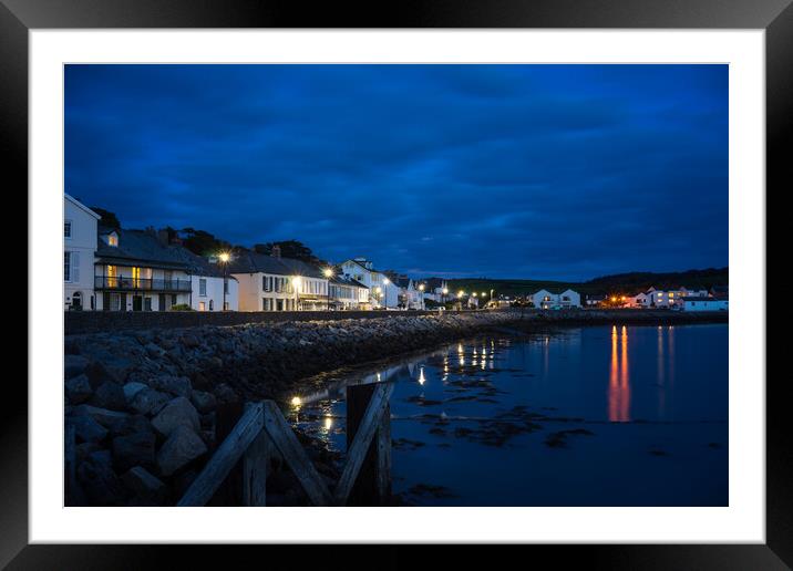 The beautiful village of Instow in North Devon Framed Mounted Print by Tony Twyman