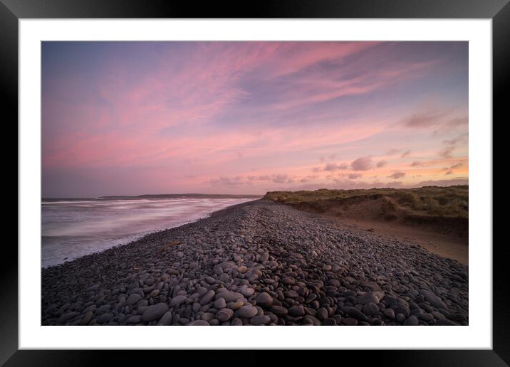 Sunrise at Bideford Bay Framed Mounted Print by Tony Twyman