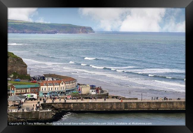 Whitby harbour Framed Print by Tony Williams. Photography email tony-williams53@sky.com