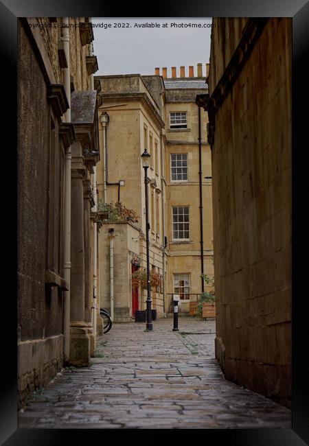 Little Theatre Cinema Bath Framed Print by Duncan Savidge